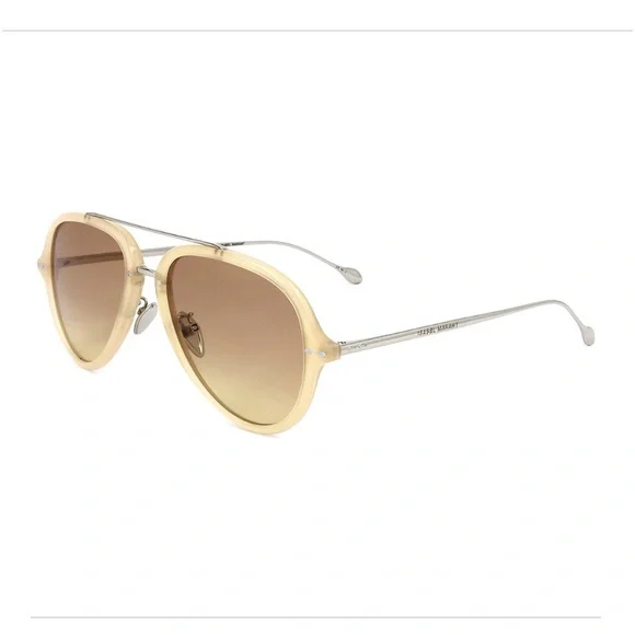 Isabel Marant
Women\'s IM0038 57mm Sunglasses Isabel Marant Kamille Sunglasses IM0038S BSC9O Black/Silver  main image 4